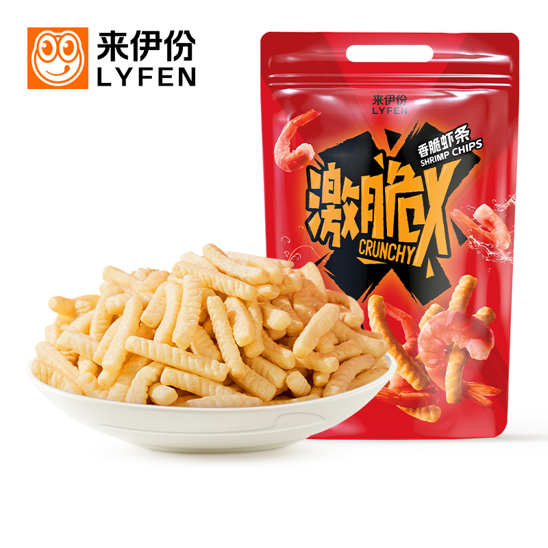 激脆X香脆虾条158g
