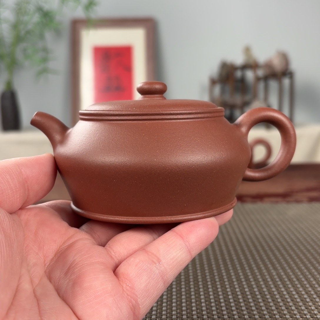 紫砂茶壶黄龙山原矿紫砂壶