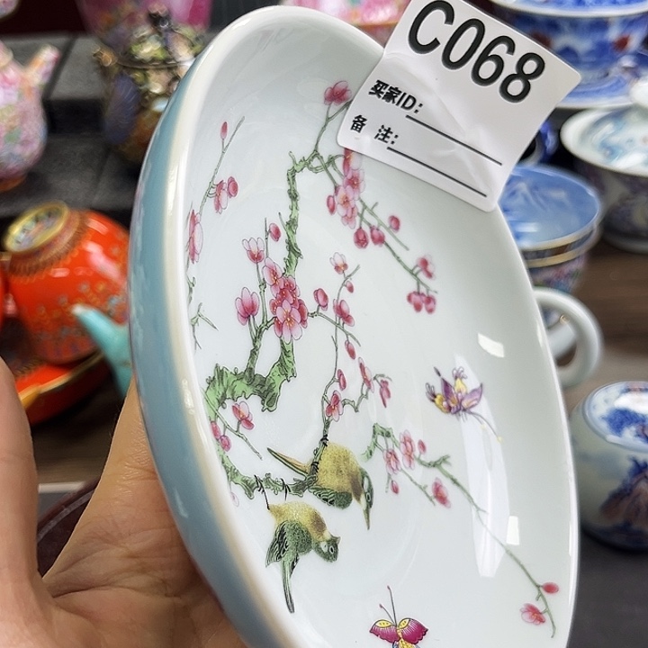 摆件景德镇陶瓷老厂瓷89