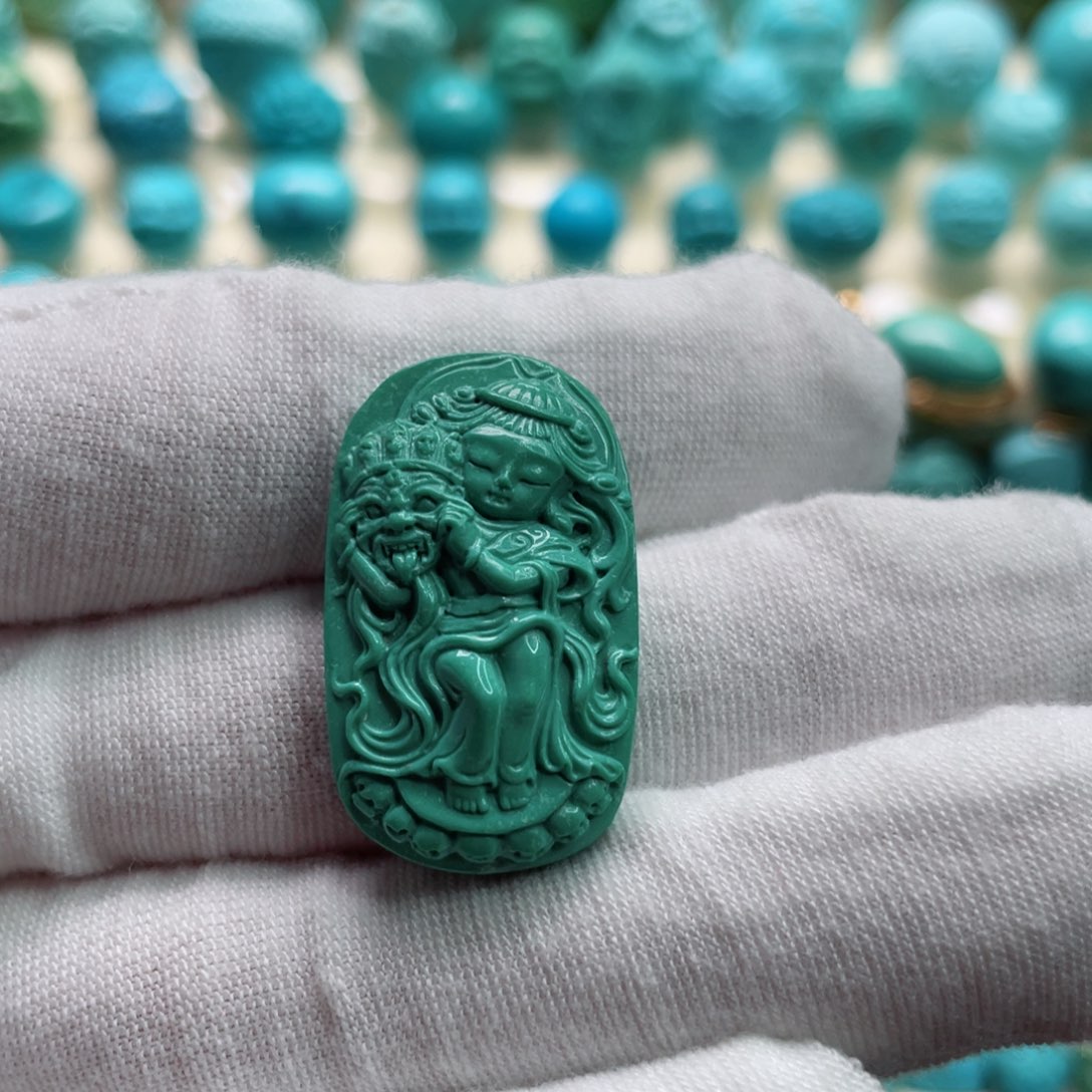 绿松石珠宝奇石未镶嵌