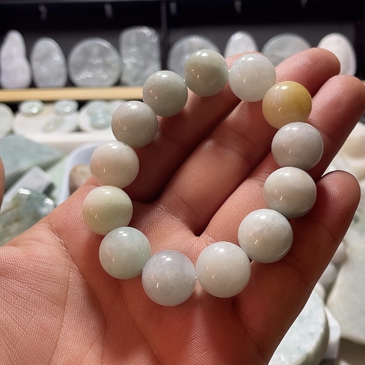 翡翠未镶嵌吊坠(不含链)翡翠手串