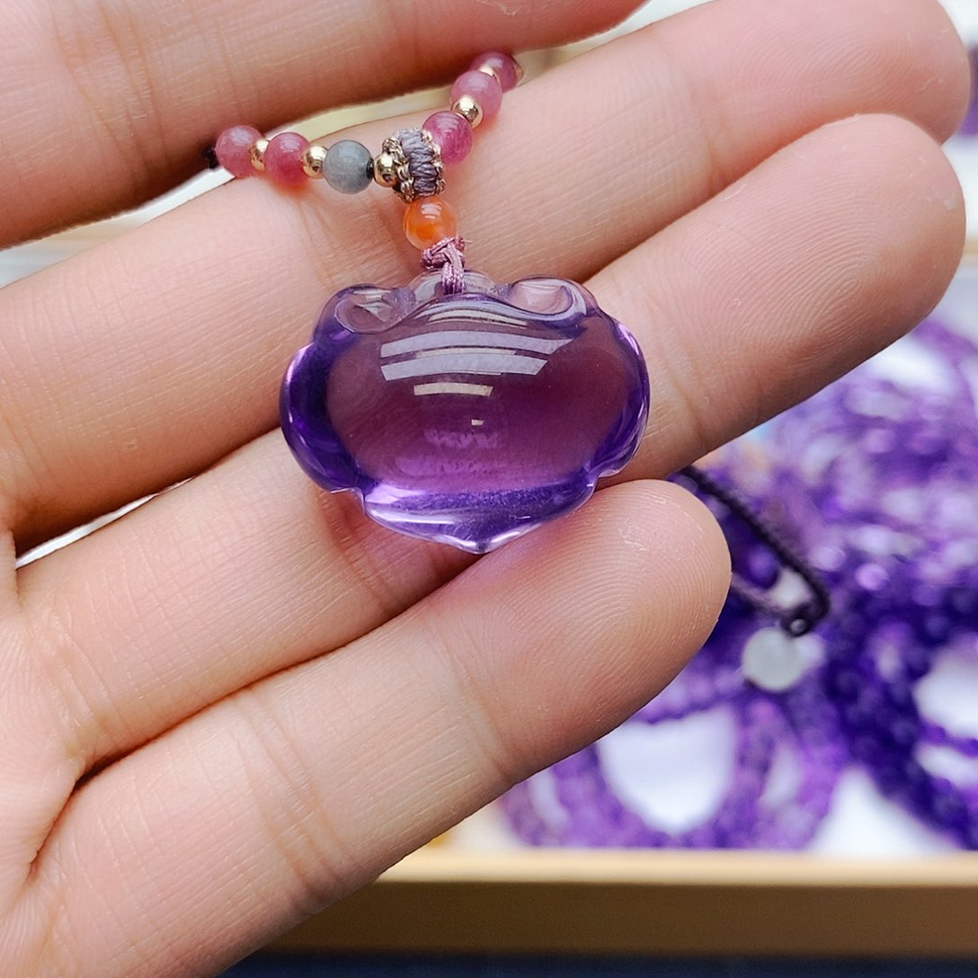 如意锁吊坠未镶嵌水晶