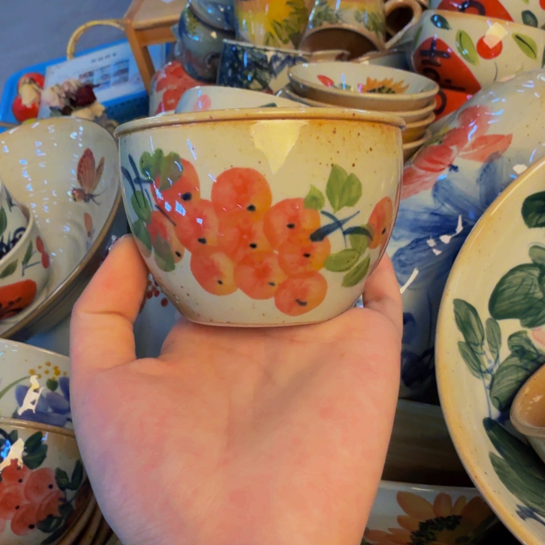 瓷片景德镇陶瓷手工手绘