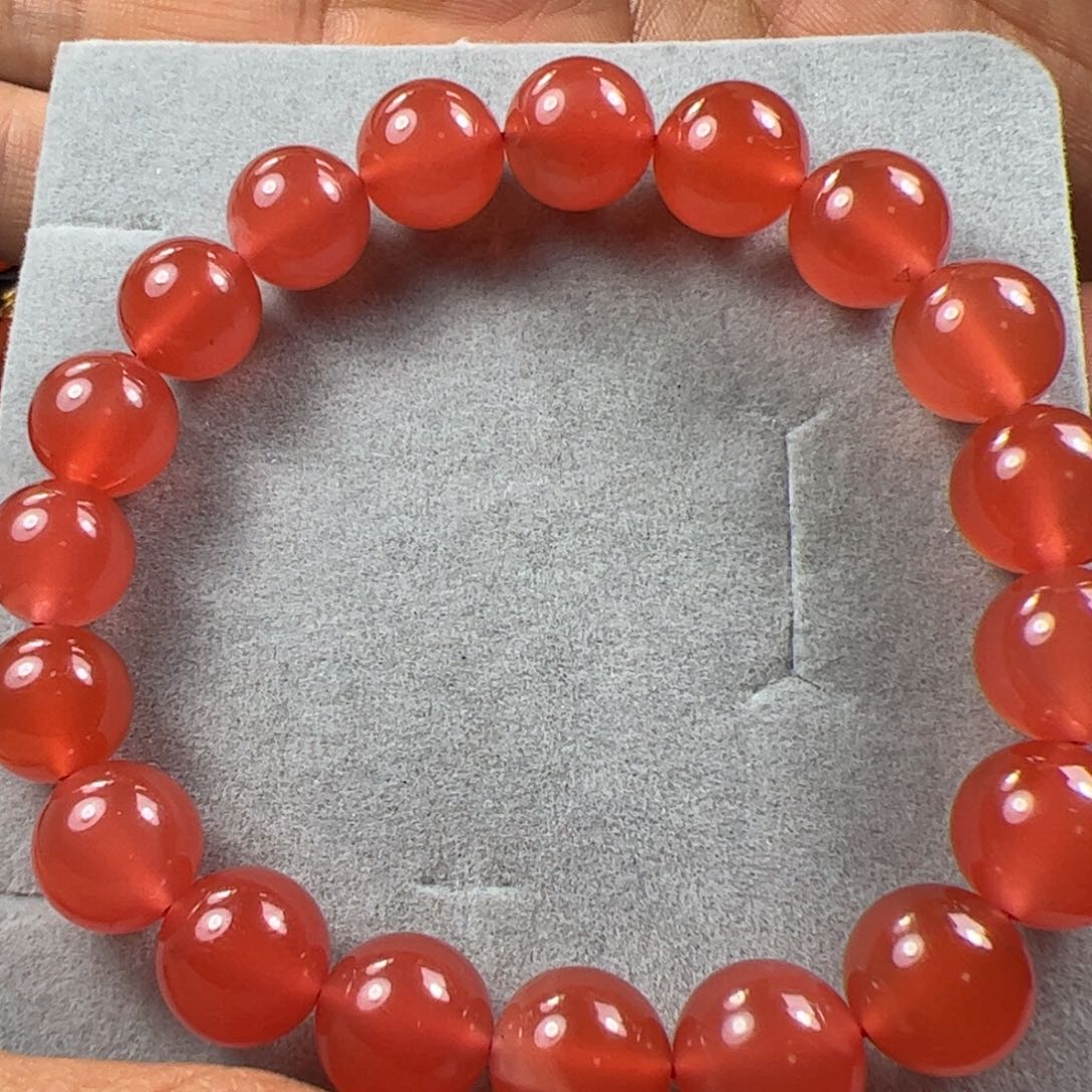 南红玛瑙手串未镶嵌