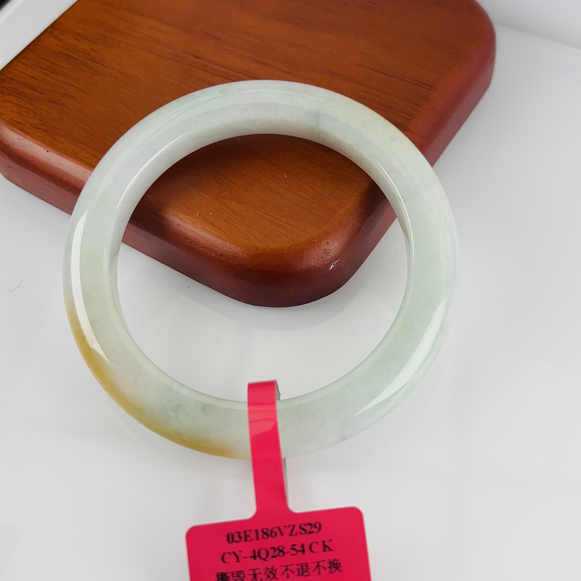  【秋姐翡翠】天然A货翡翠手镯圈&YYY-1