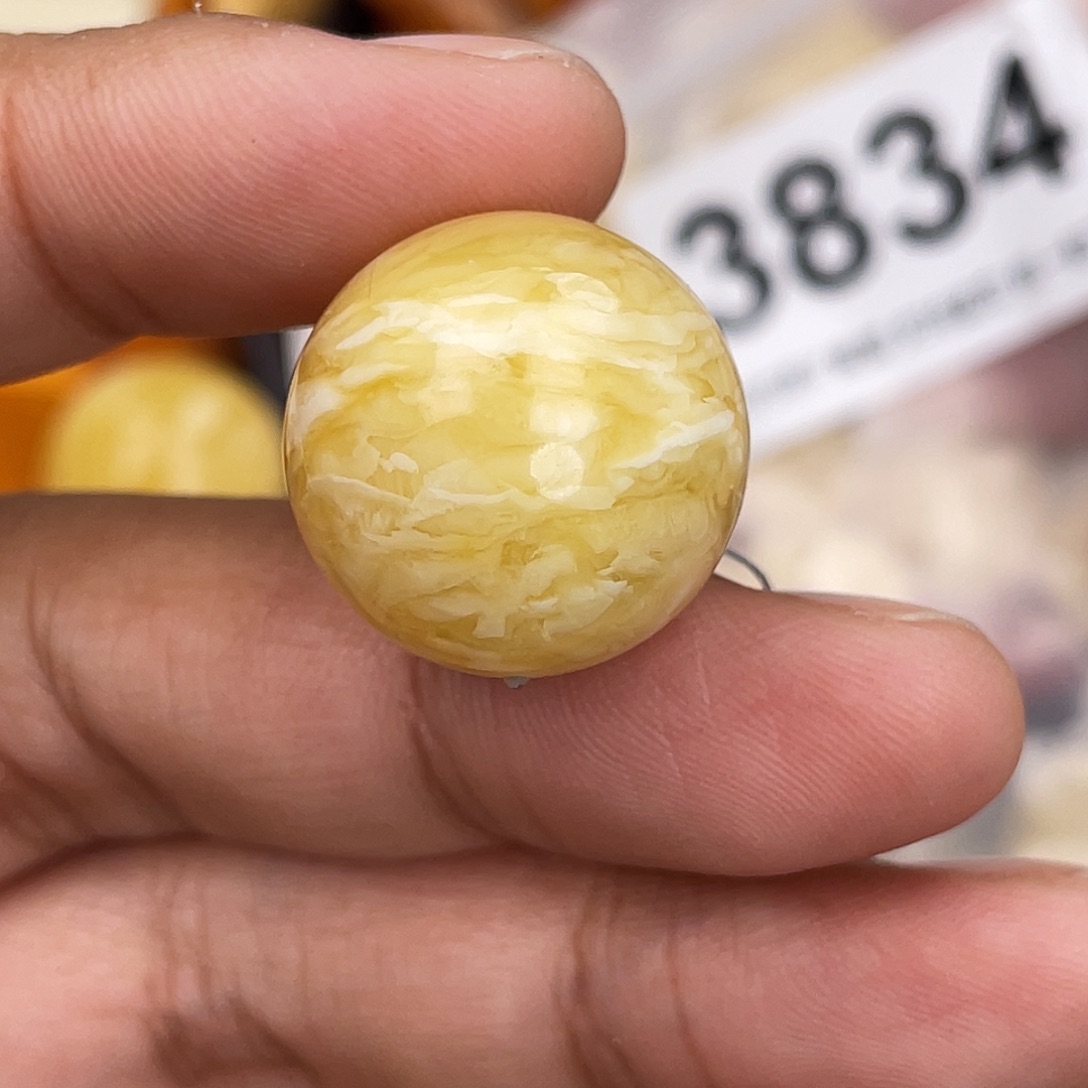 蜜蜡未镶嵌珠宝奇石小坑20.4