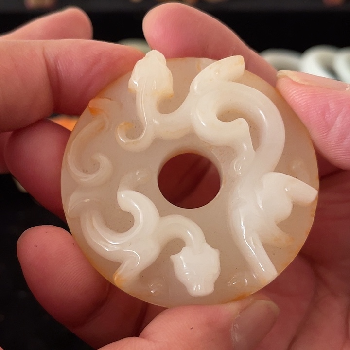 和田玉挂件未镶嵌