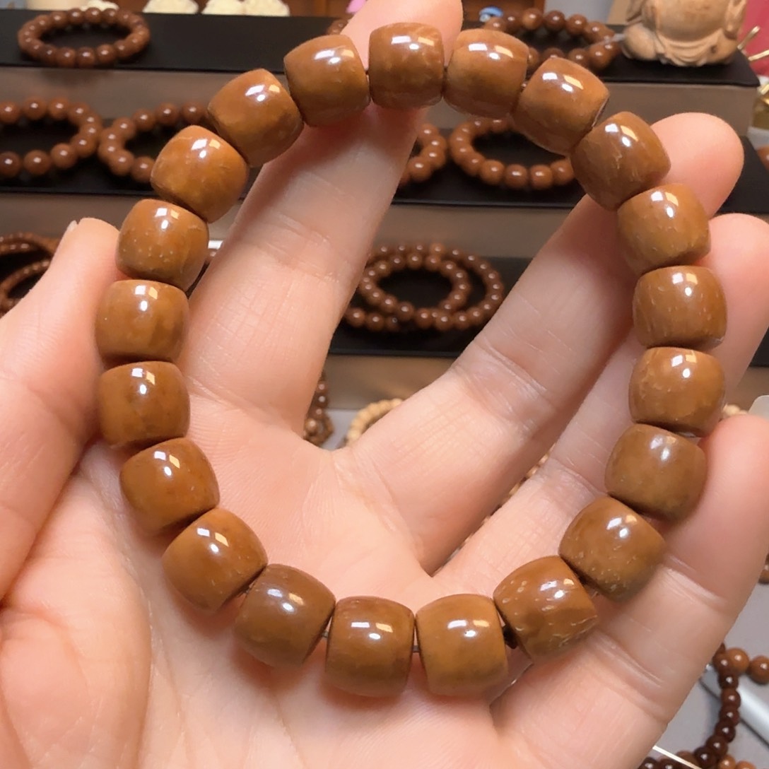 库克手串淡库克菩提10*11直切珠