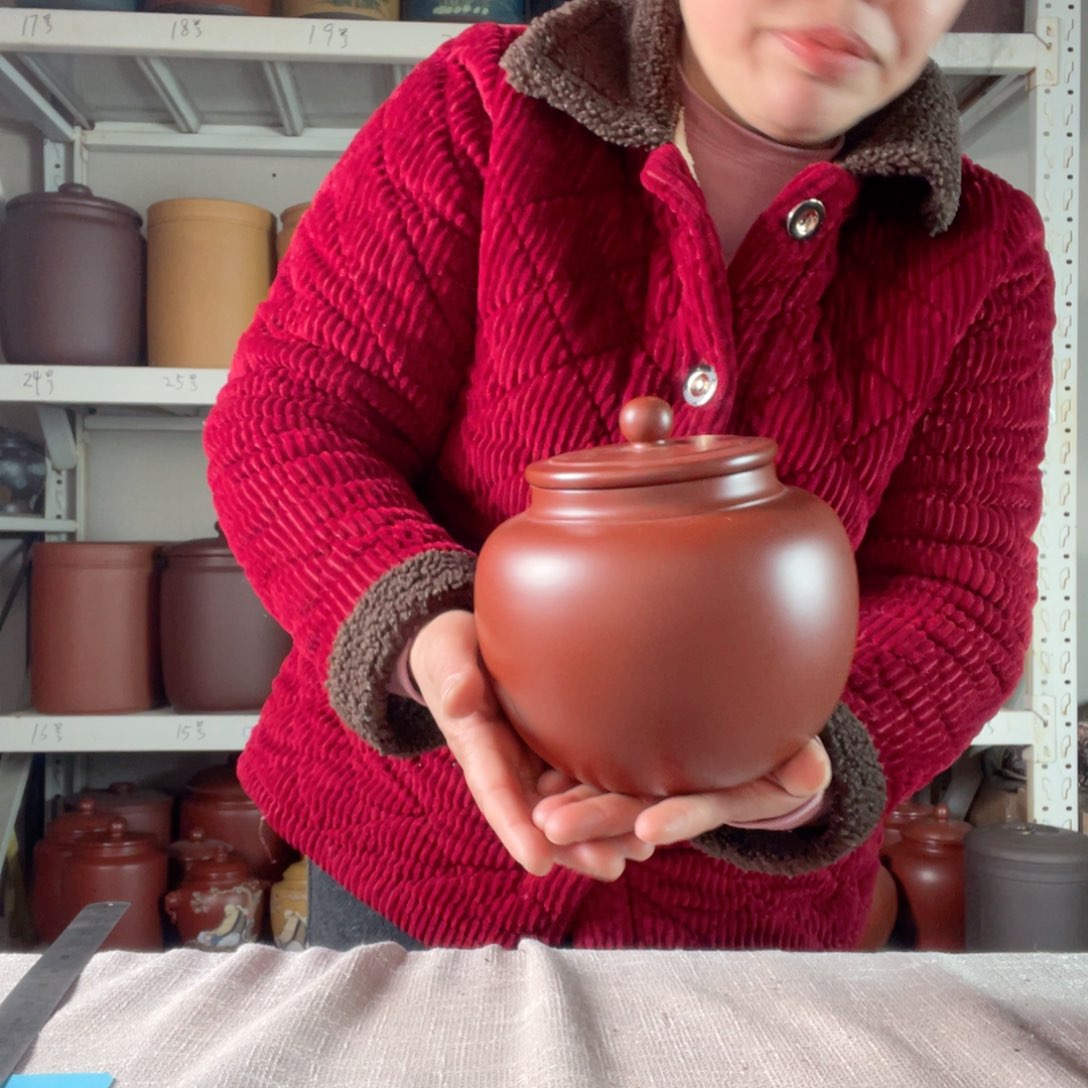 紫砂茶叶罐今天晚上