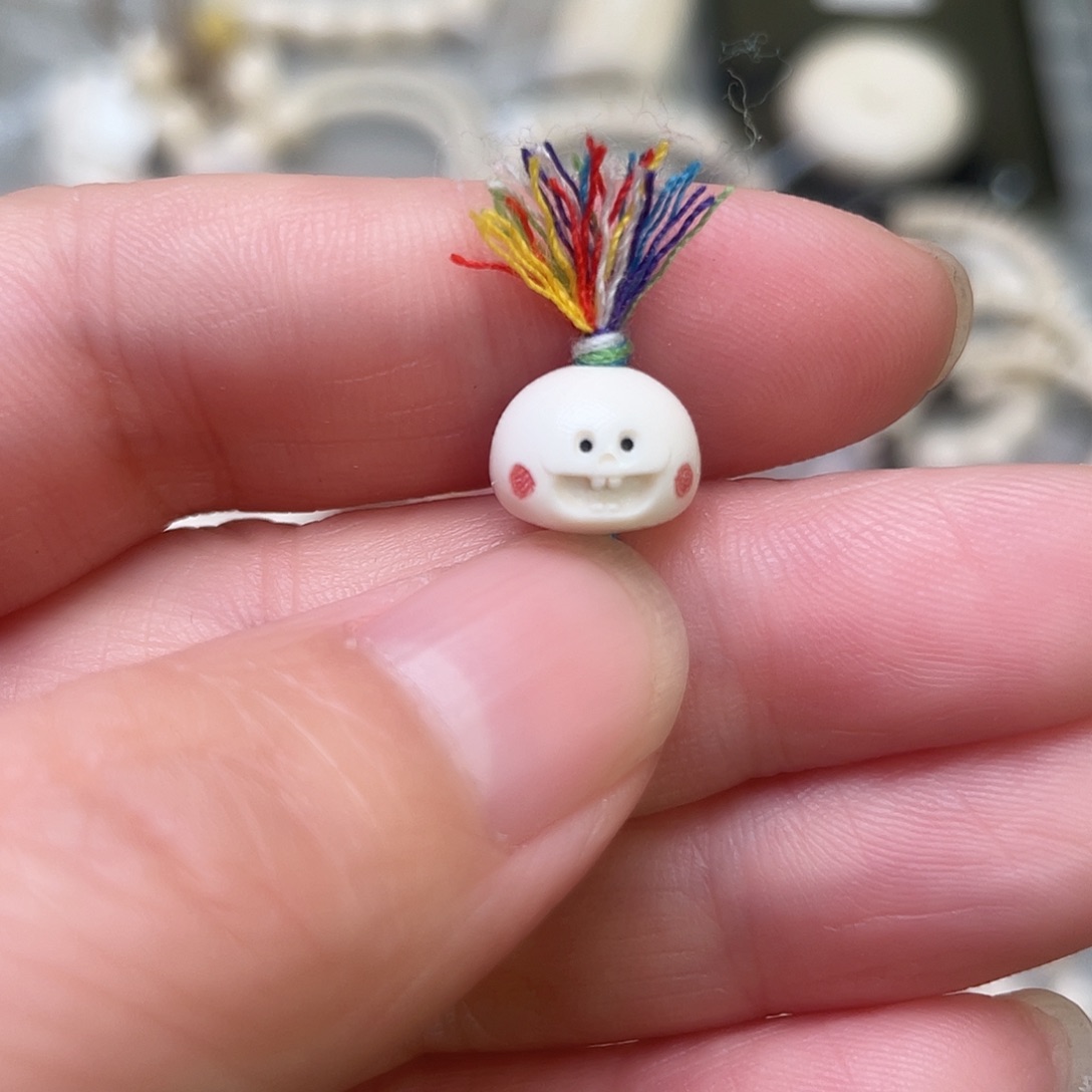 猛犸象牙手串/手链/手镯旺仔头发款