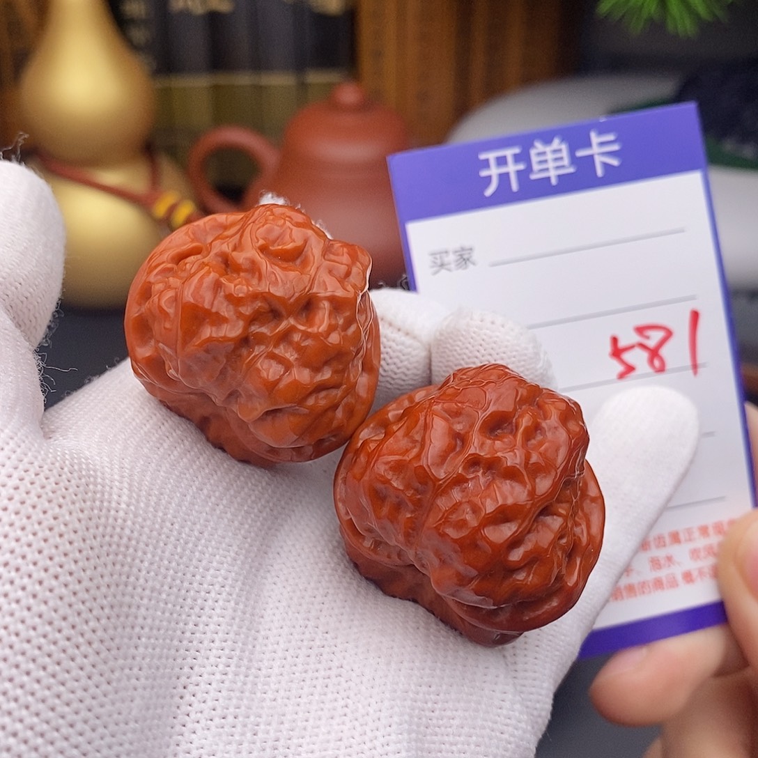 文玩核桃把件35蛤蟆头581