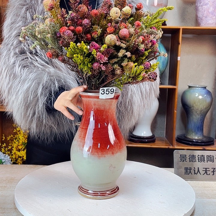 摆件微瑕359 景德镇陶瓷艺术精品