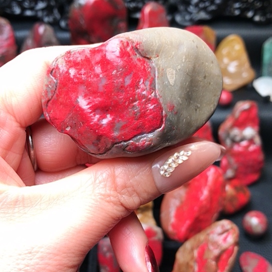 昌化石昌化鸡血石原石