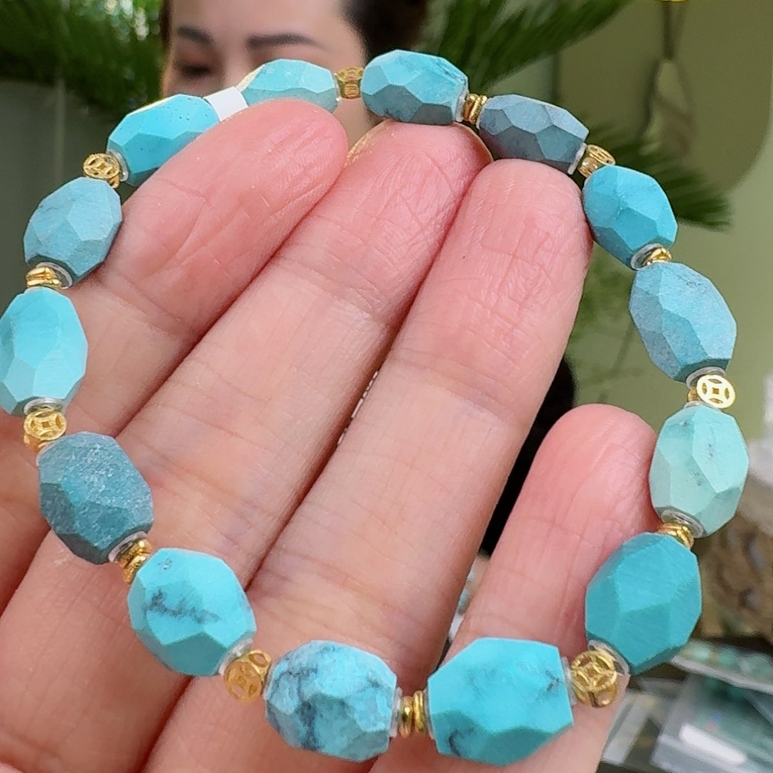 绿松石珠宝奇石未镶嵌