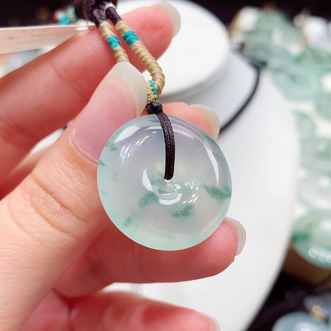 颈饰未镶嵌翡翠翡翠108，24/5.8