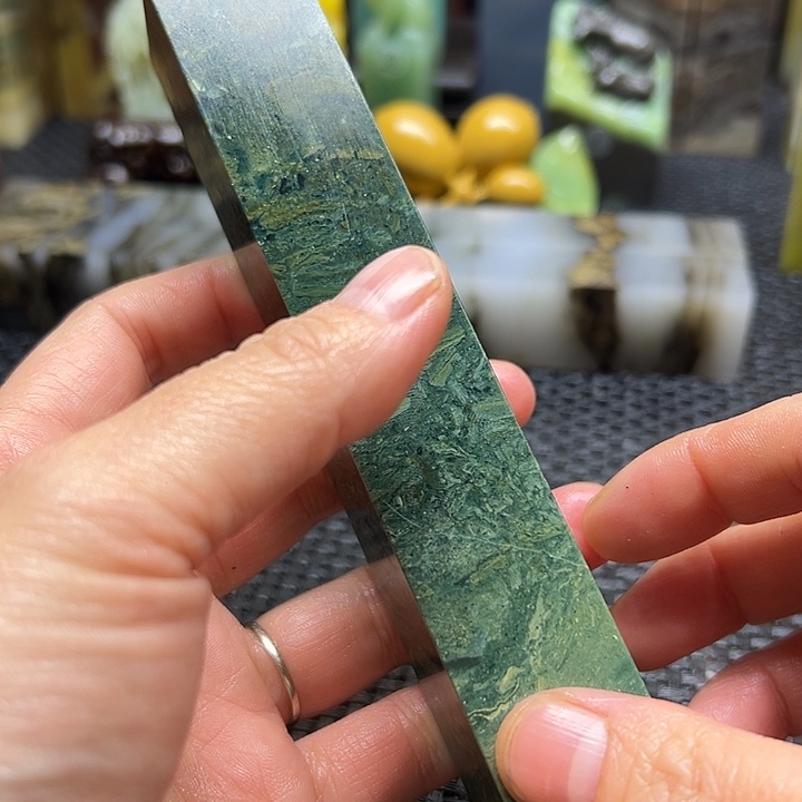 我***茶青田石印章石印章石