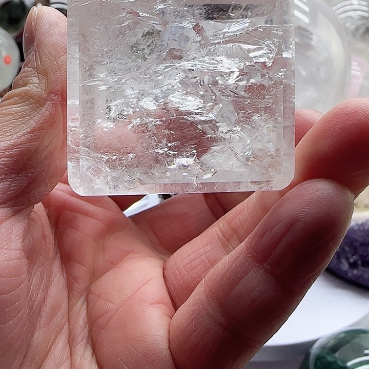 水晶魔方未镶嵌天然