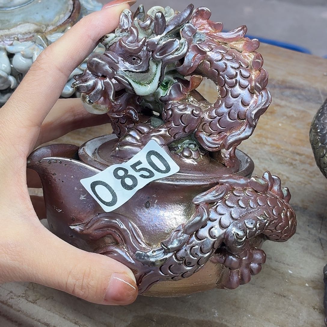 陶园柴烧，精品高货0850瑕