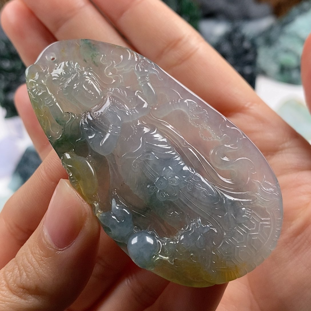 定制翡翠未镶嵌晓*翡翠