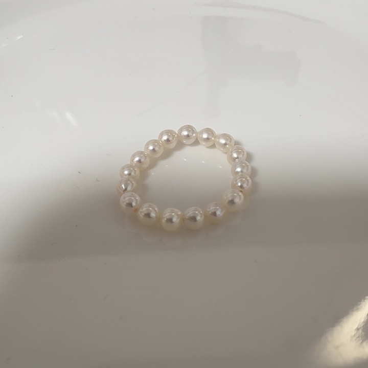 淡水珍珠未镶嵌戒指