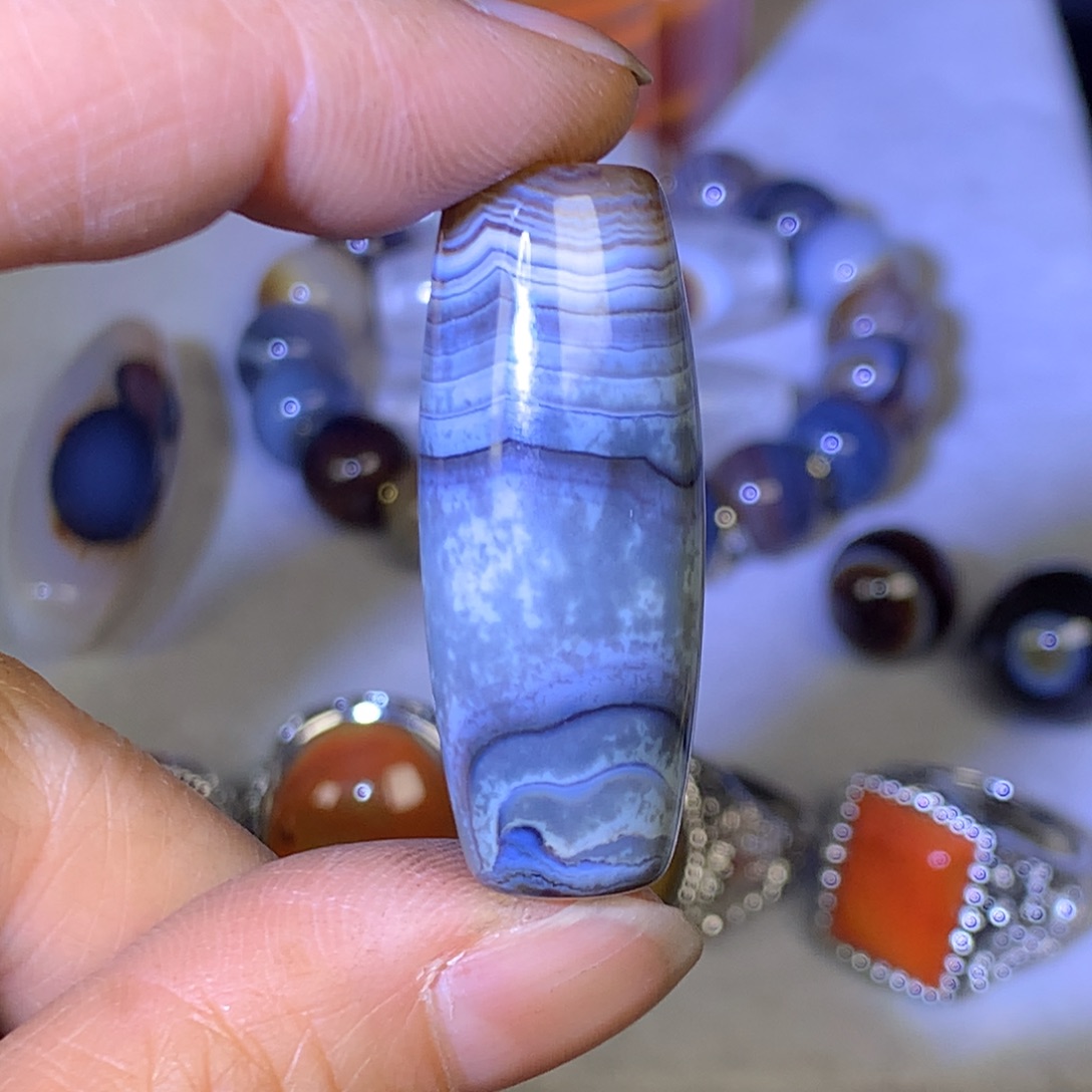 玛瑙/玉髓未镶嵌颈饰