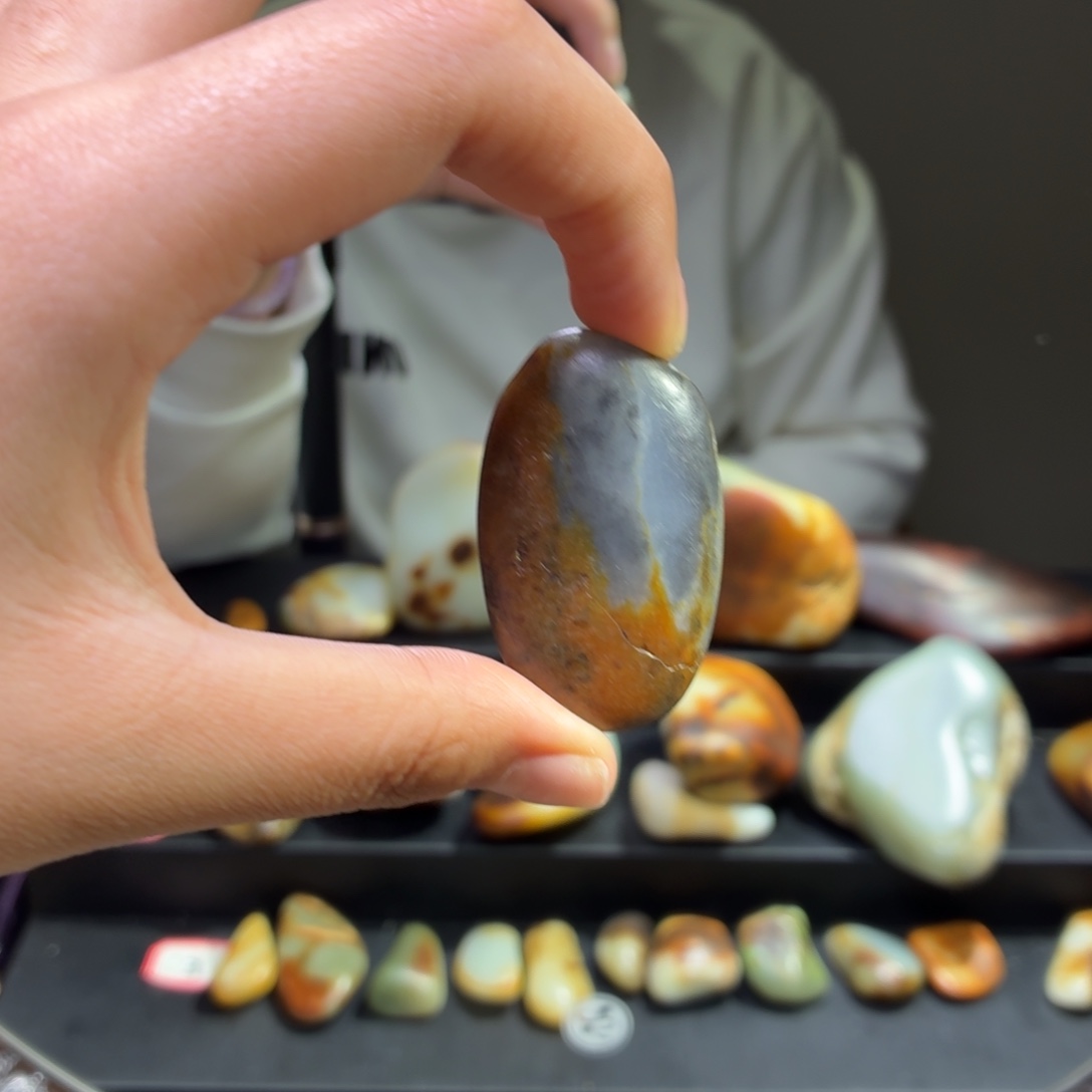 和田玉未镶嵌挂件32.9