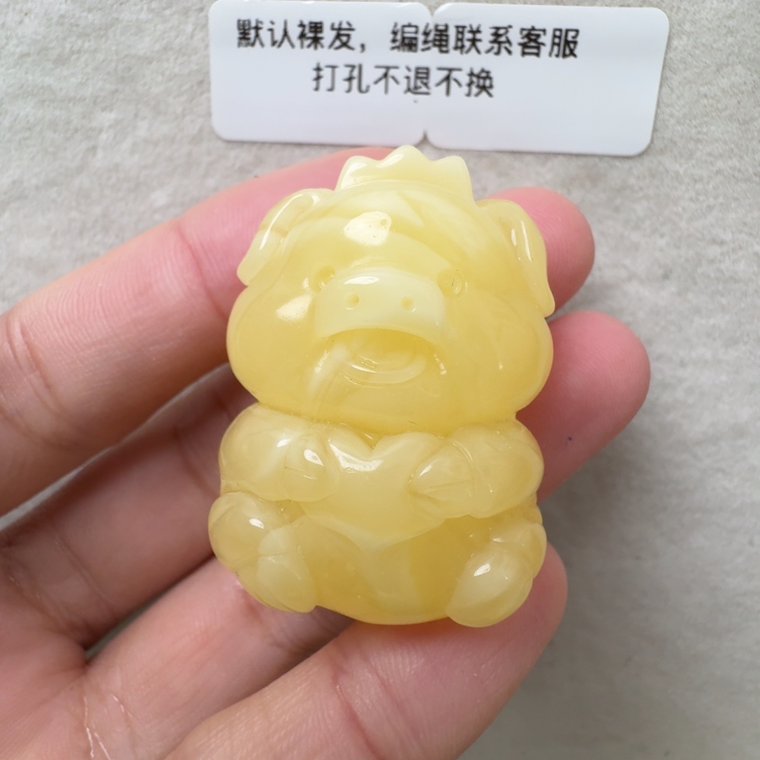 蜜蜡未镶嵌珠宝奇石超过七天不退不换