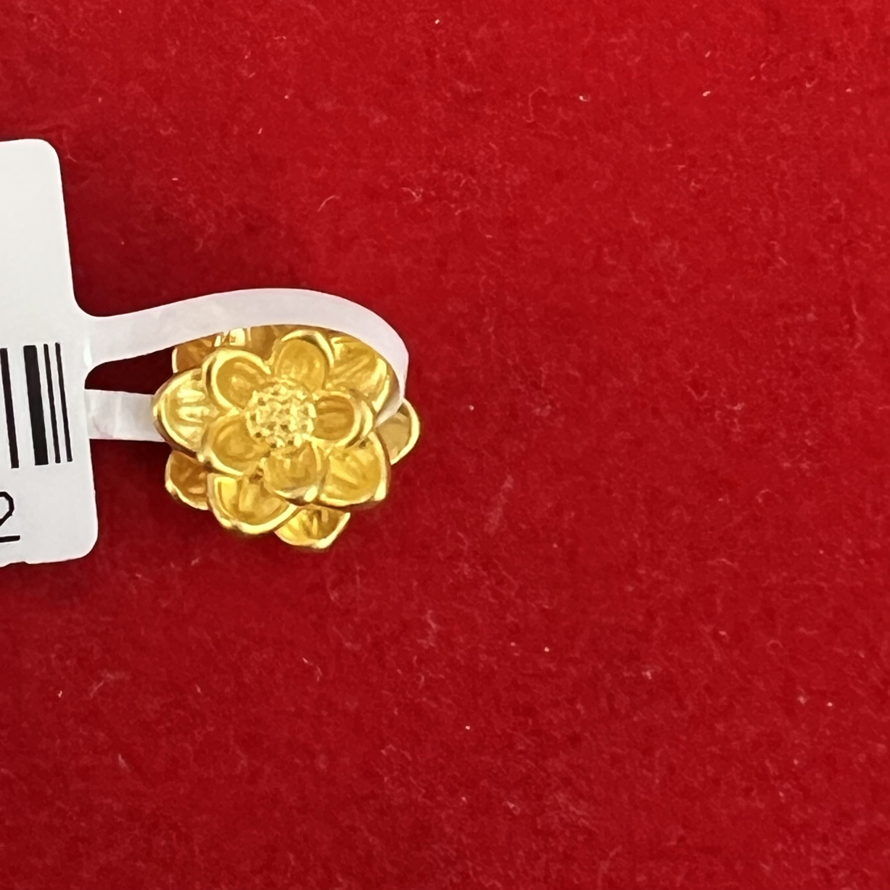 【思思专享】足金999 莲花 GP 0.29 纳金添福