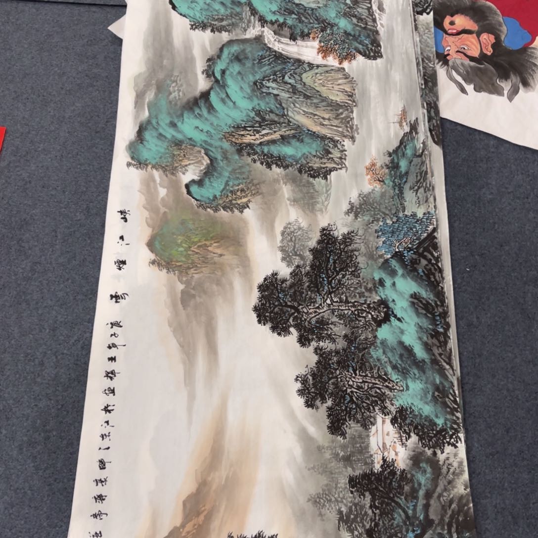 国画处理作品看好再拍哦