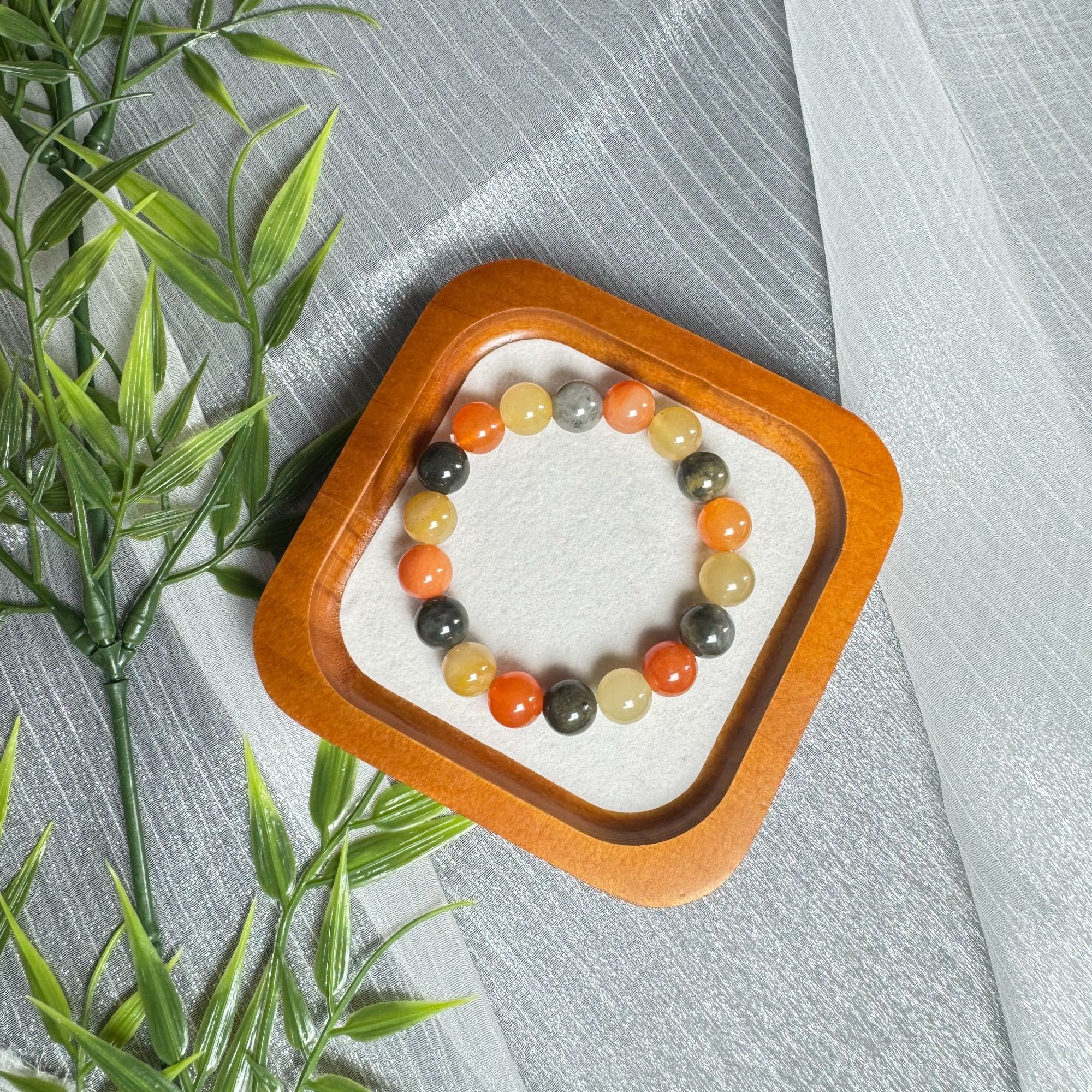 糖果色金丝玉手串拍一发一多样性发货