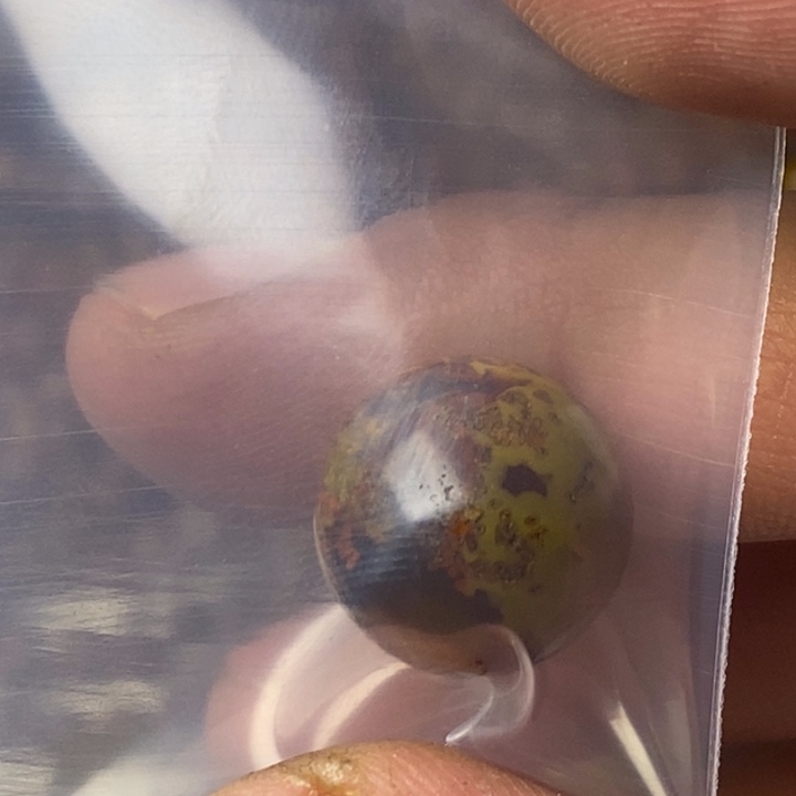 挣***猬玛瑙/玉髓合金颈饰