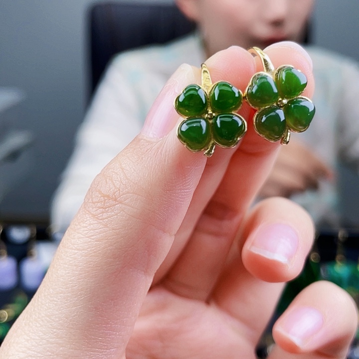 和田玉珠宝奇石银S925镶嵌