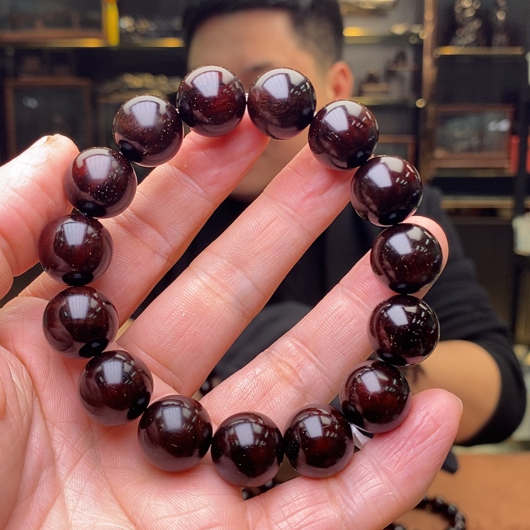 檀香紫檀（小叶紫檀）手串/手链15