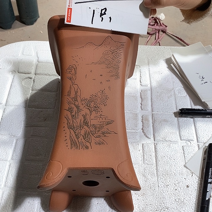 紫砂花盆紫砂花盆