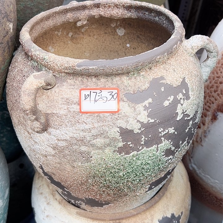 陶瓷景德镇精品花盆栽适合