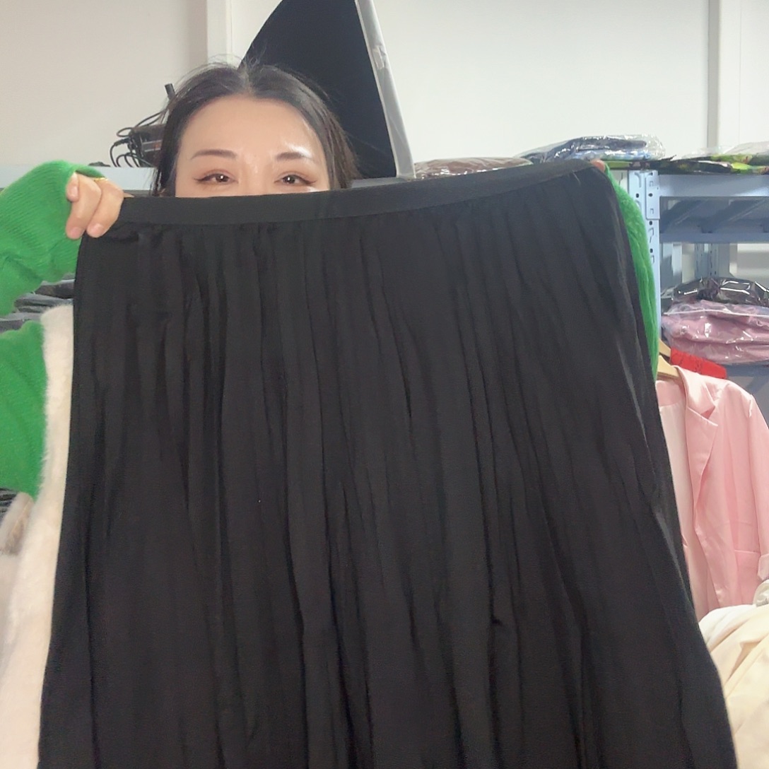 1428百褶长裙120穿到160斤