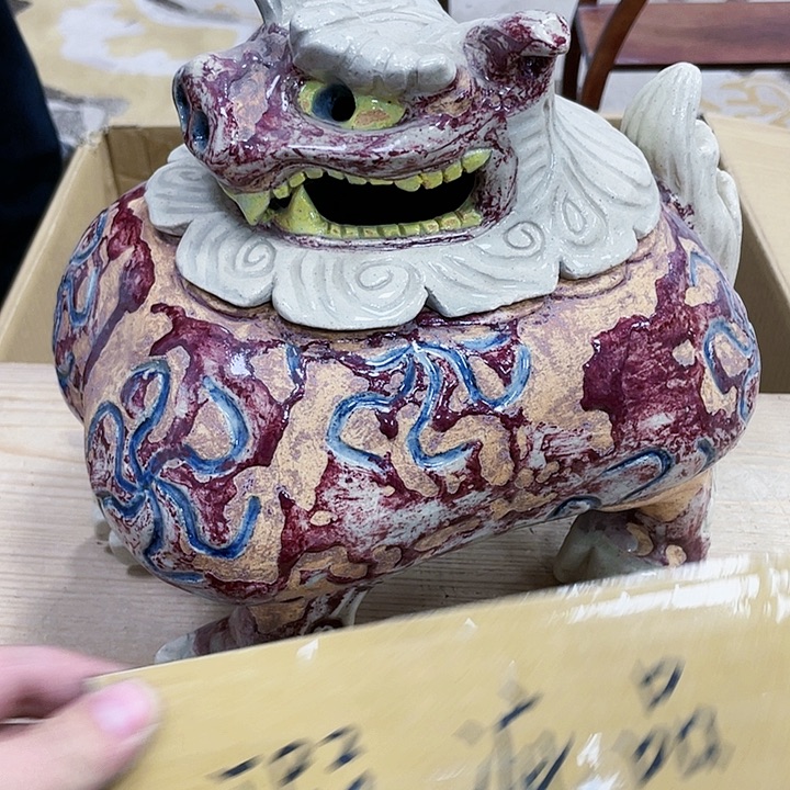 瓷片瓷制作工艺品摆件