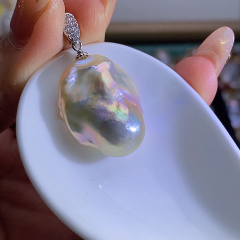 【闪购商品】淡水珍珠天然淡水珍珠合金