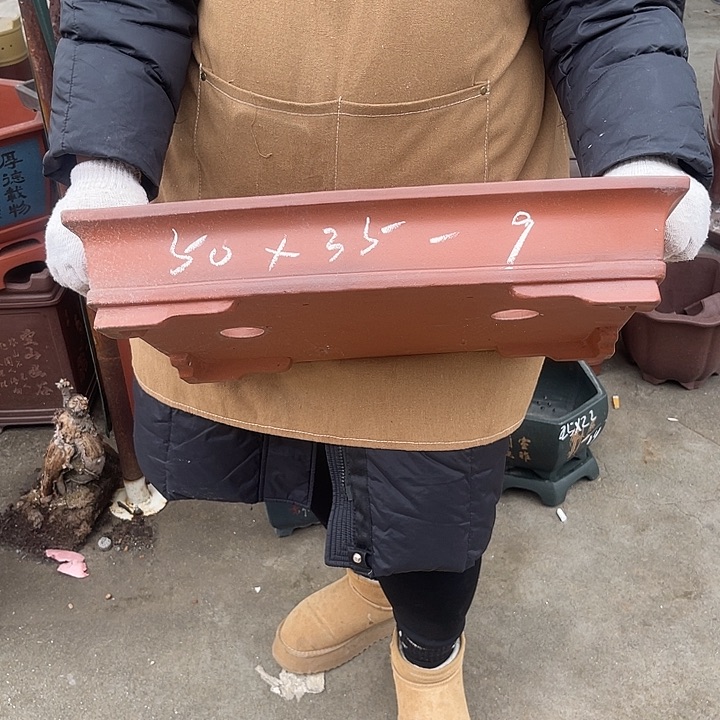 紫砂花盆紫砂等珍贵
