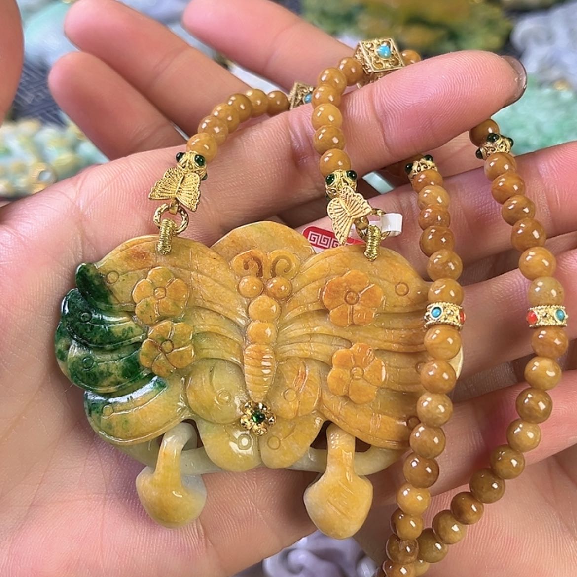 【闪购商品】翡翠颈饰未镶嵌挂件