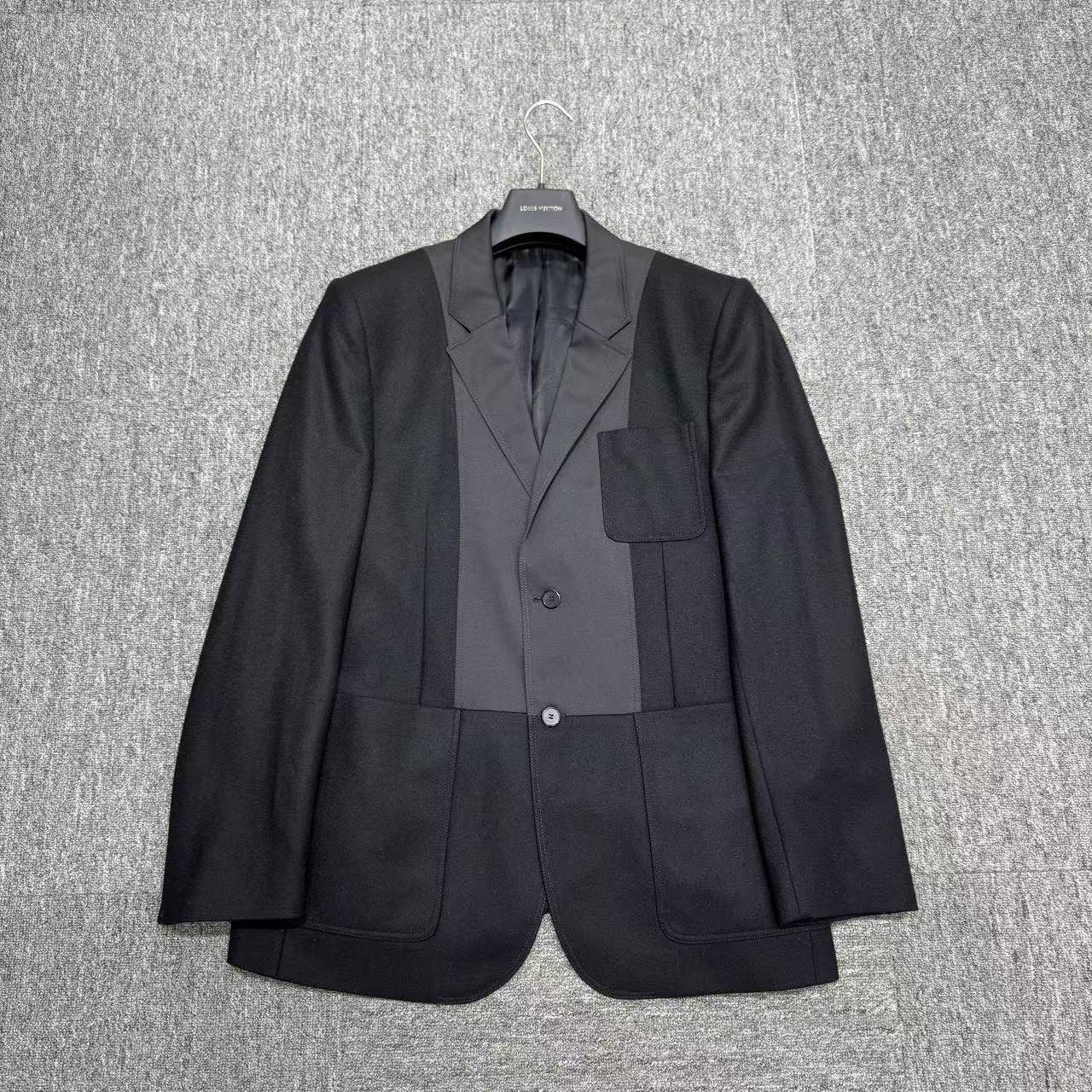 99新 Givenchy/纪梵希 拼接羊毛西装外套/12130/50码 