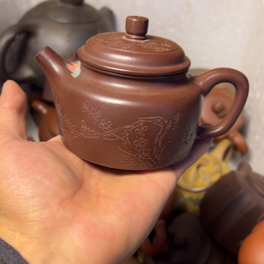 紫砂茶壶宜兴原矿紫砂壶230毫升容量