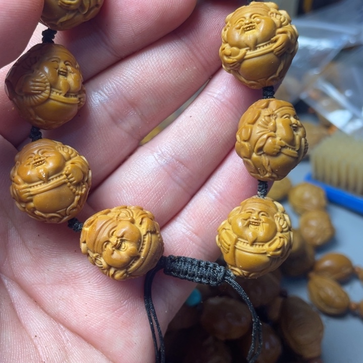 橄榄核手串/手链58干干净净了
