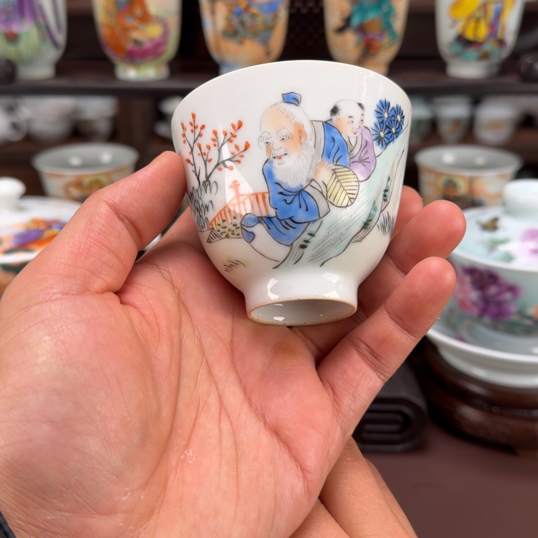杯景德镇陶瓷艺术家作品欣赏