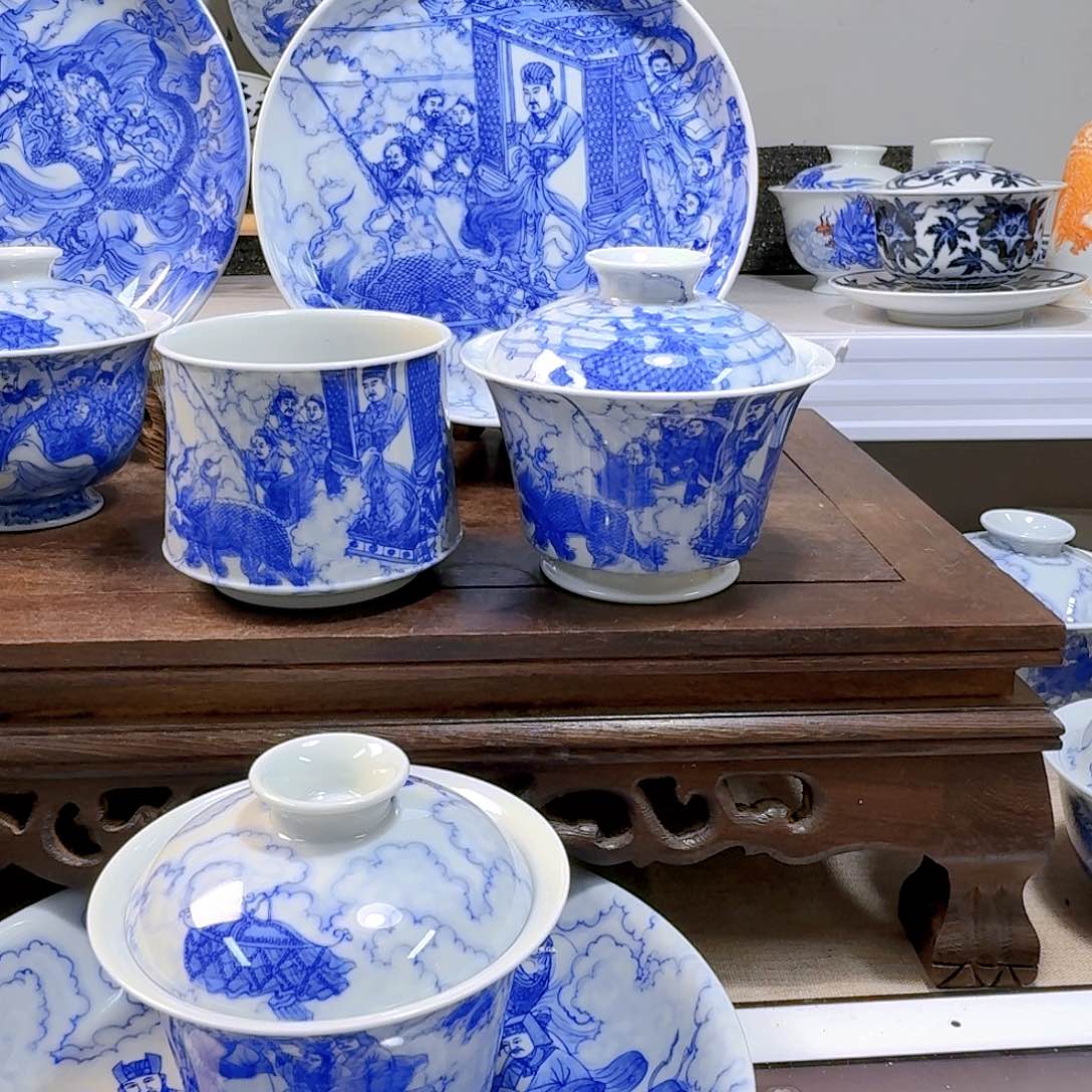 泥塑钢*侠天官套装手工手绘