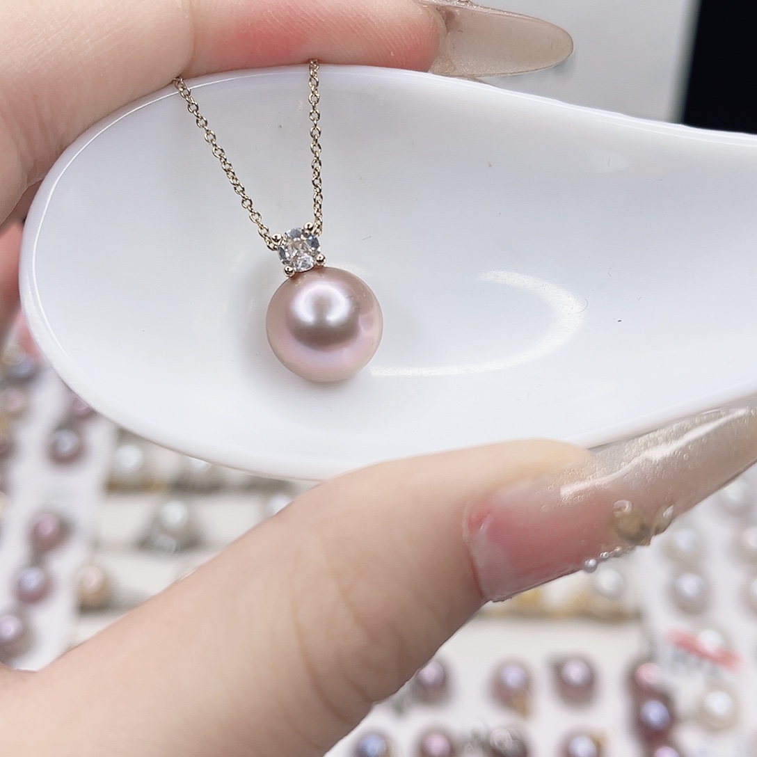 淡水珍珠合金吊坠(赠链)