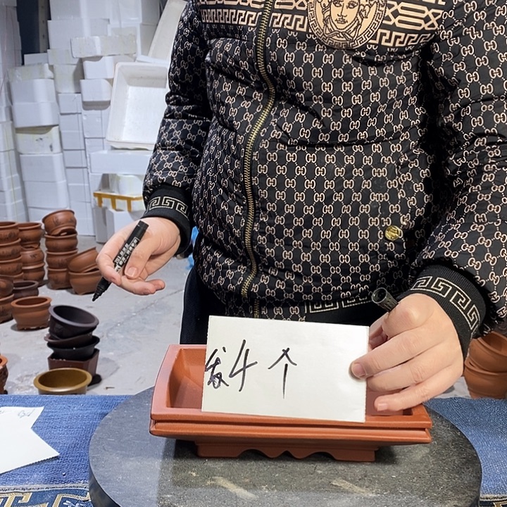 紫砂花盆紫砂紫砂