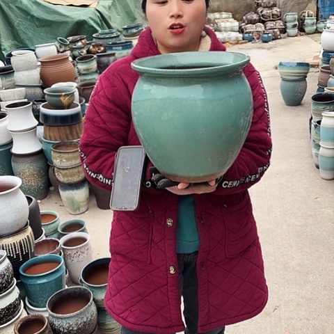 口26高26瑕疵盆子。