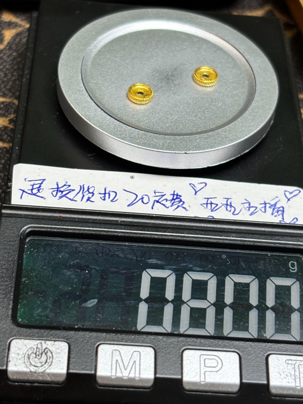 足金999卡6龙鳞隔片
