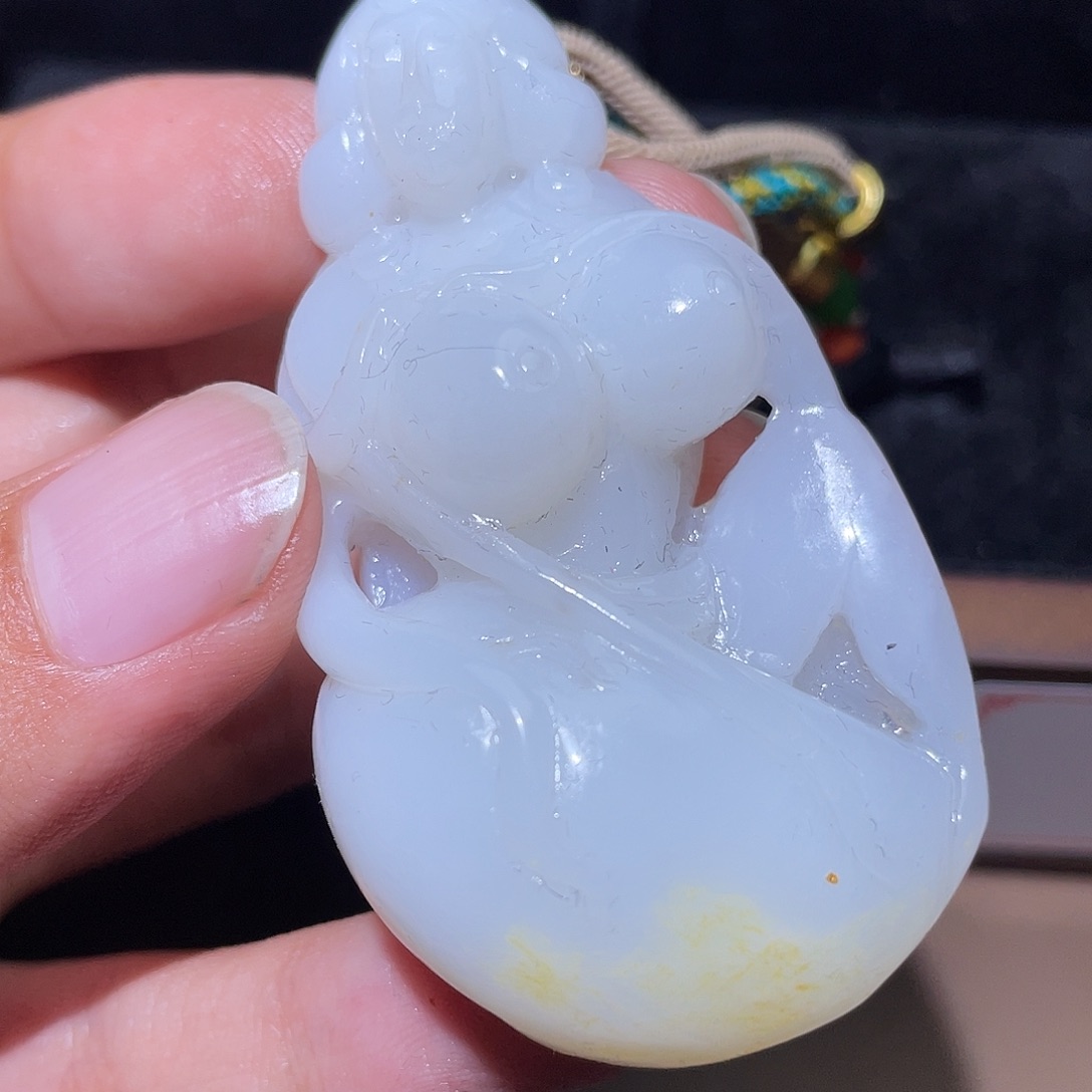 和田玉颈饰未镶嵌Y